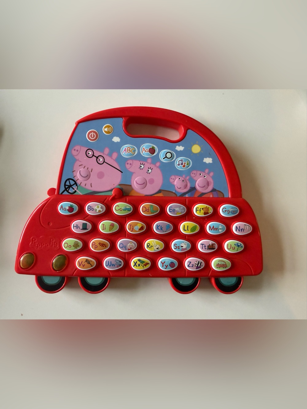 Peppa Pig Learning Laptop / Alphabet Toy